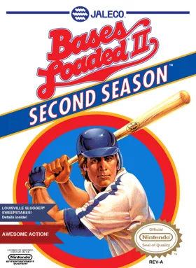 Bases Loaded II - Second Season (USA) box cover front